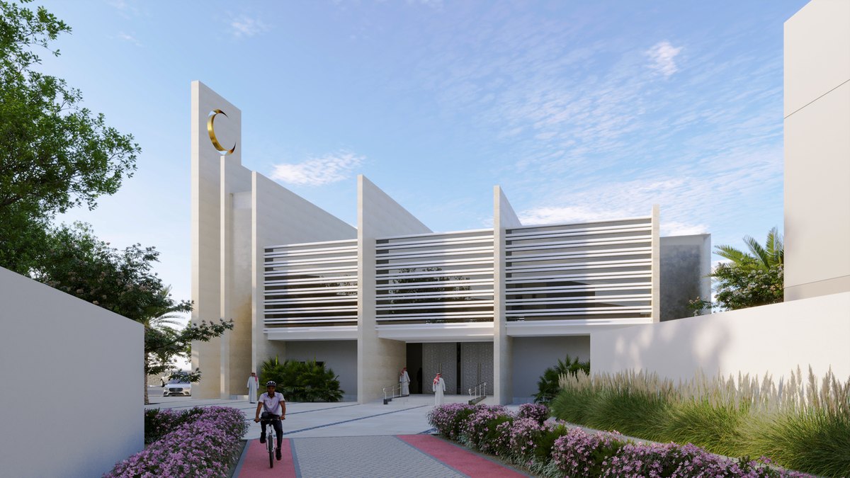 The community mosque at KFUPM Smart Villas