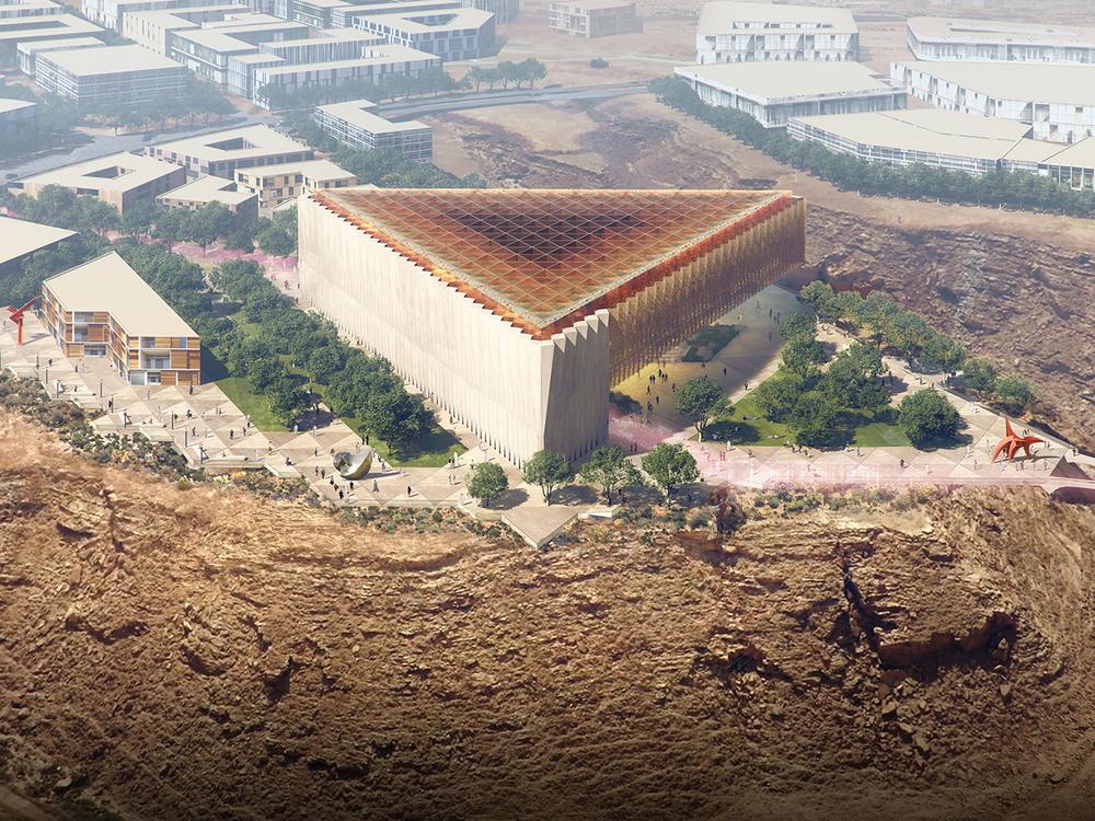 Aerial view of the Misk Foundation Headquarters