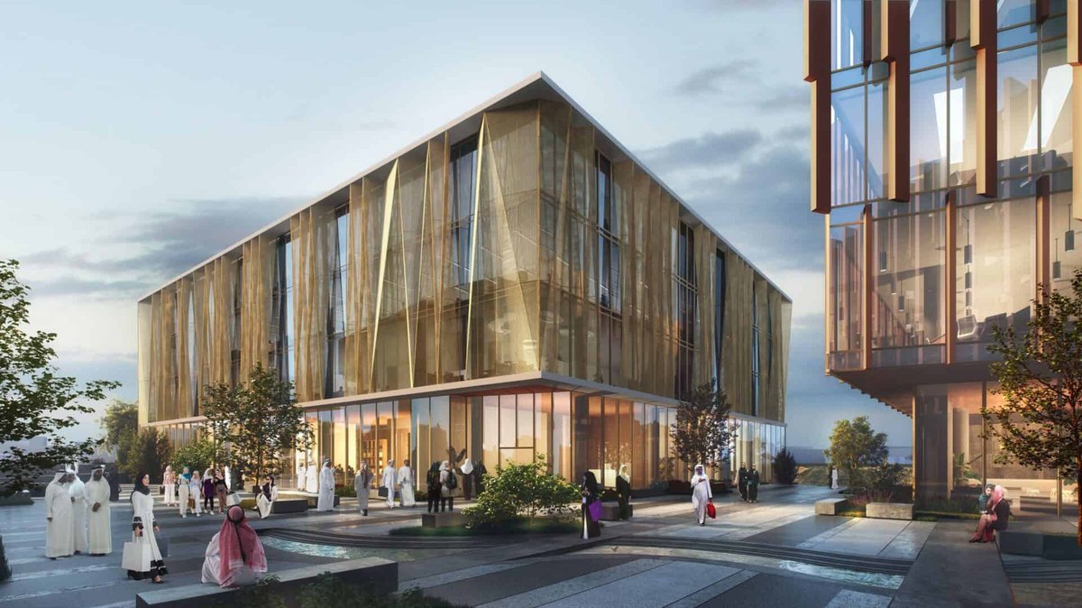 Forum Offices facade, Misk City